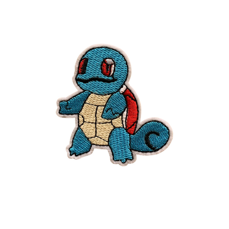 Squirtle Pokemon strijkapplicatie