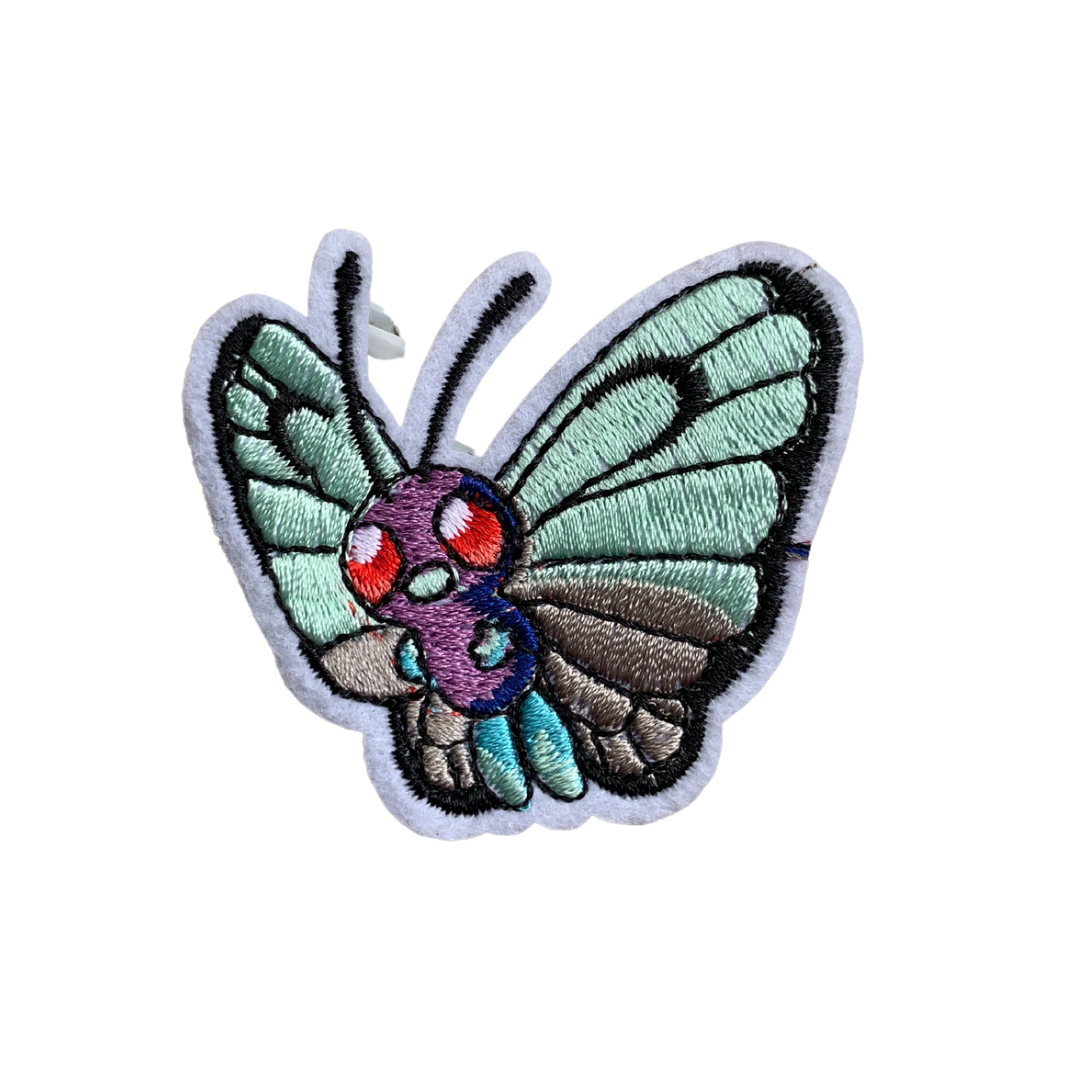 Pokemon Butterfree Strijkapplicatie 