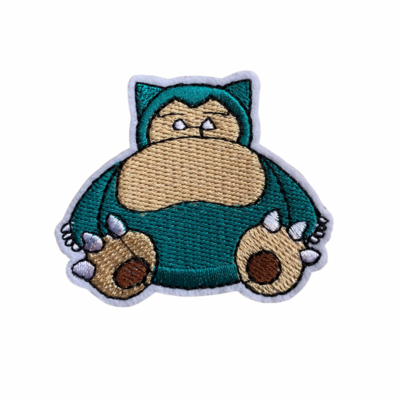 Pokemon Snorlax Strijkapplicatie 