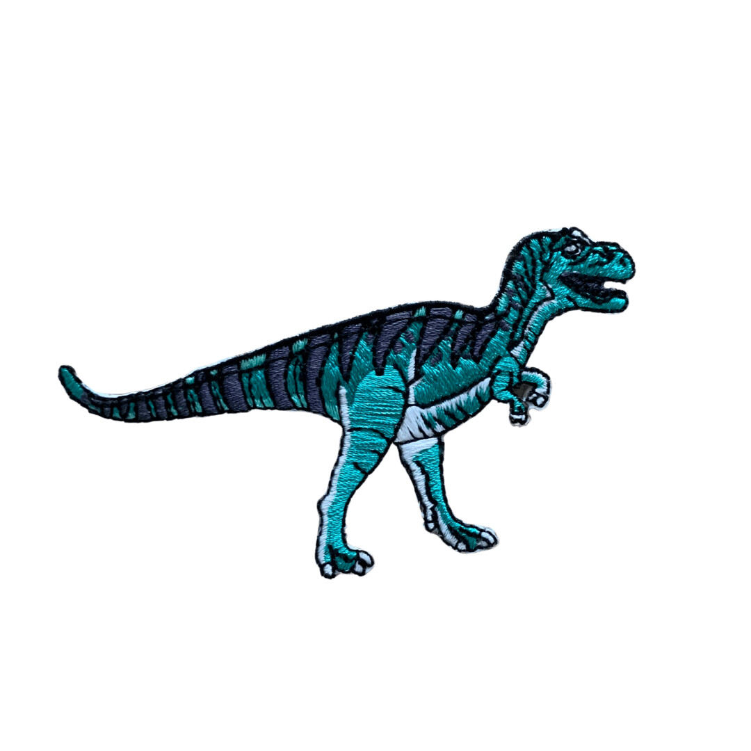 Dino T-Rex Groen strijkapplicatie