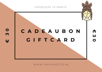 GIFTCARD 30 EURO