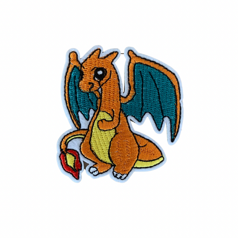 Pokemon Charizard Strijkapplicatie
