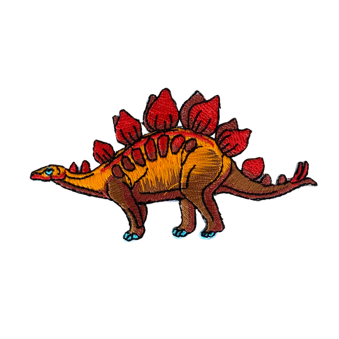 Stegosaurus strijkapplicatie