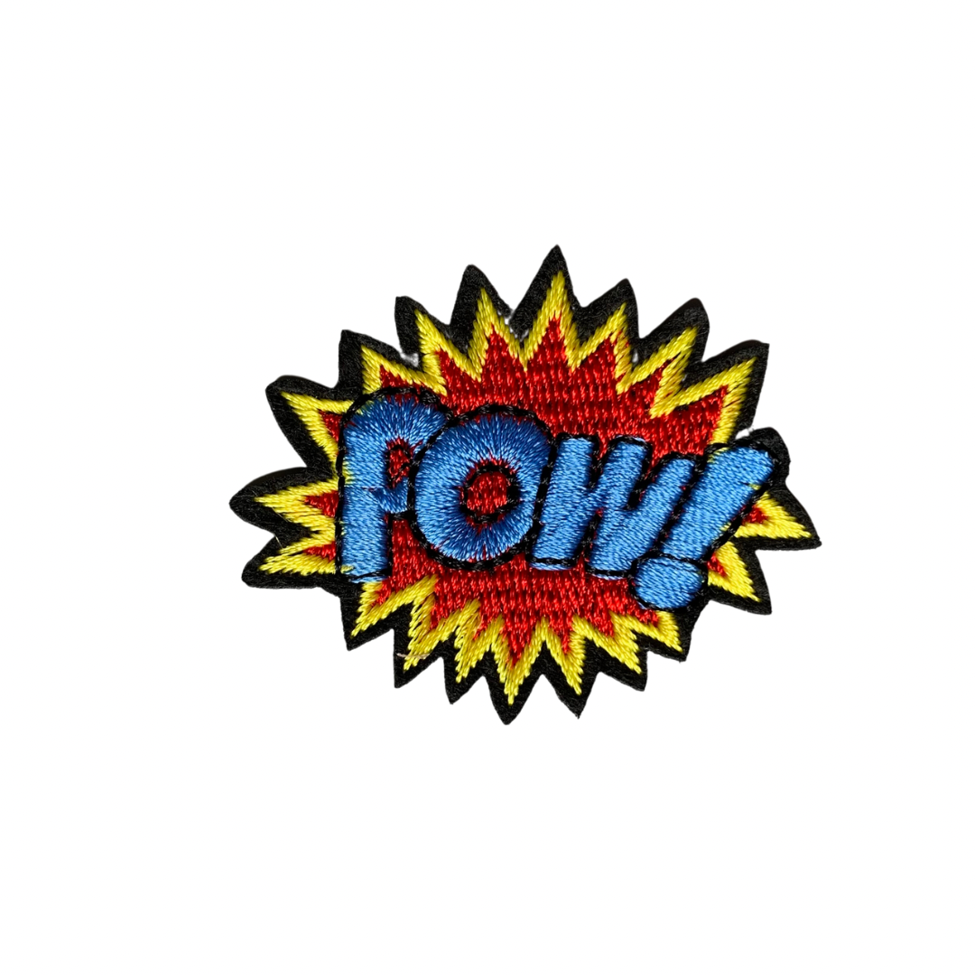 POW! - strijkapplicatie