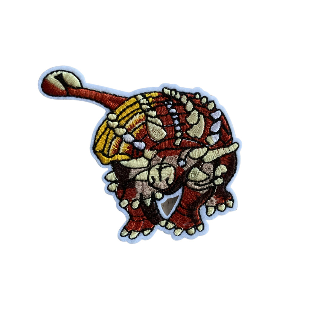 Dinosaurus strijkapplicatie
