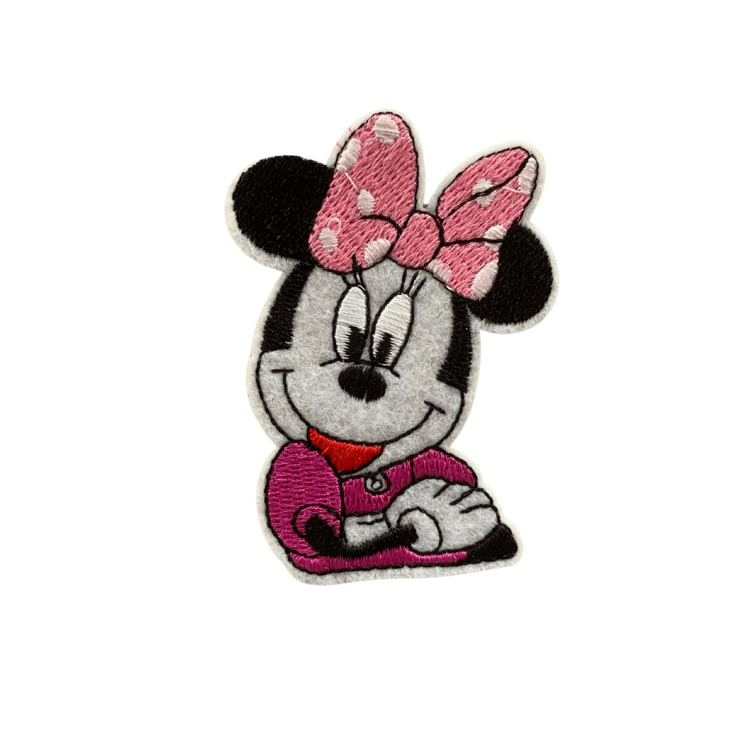 Minni Mouse Roze strijkapplicatie