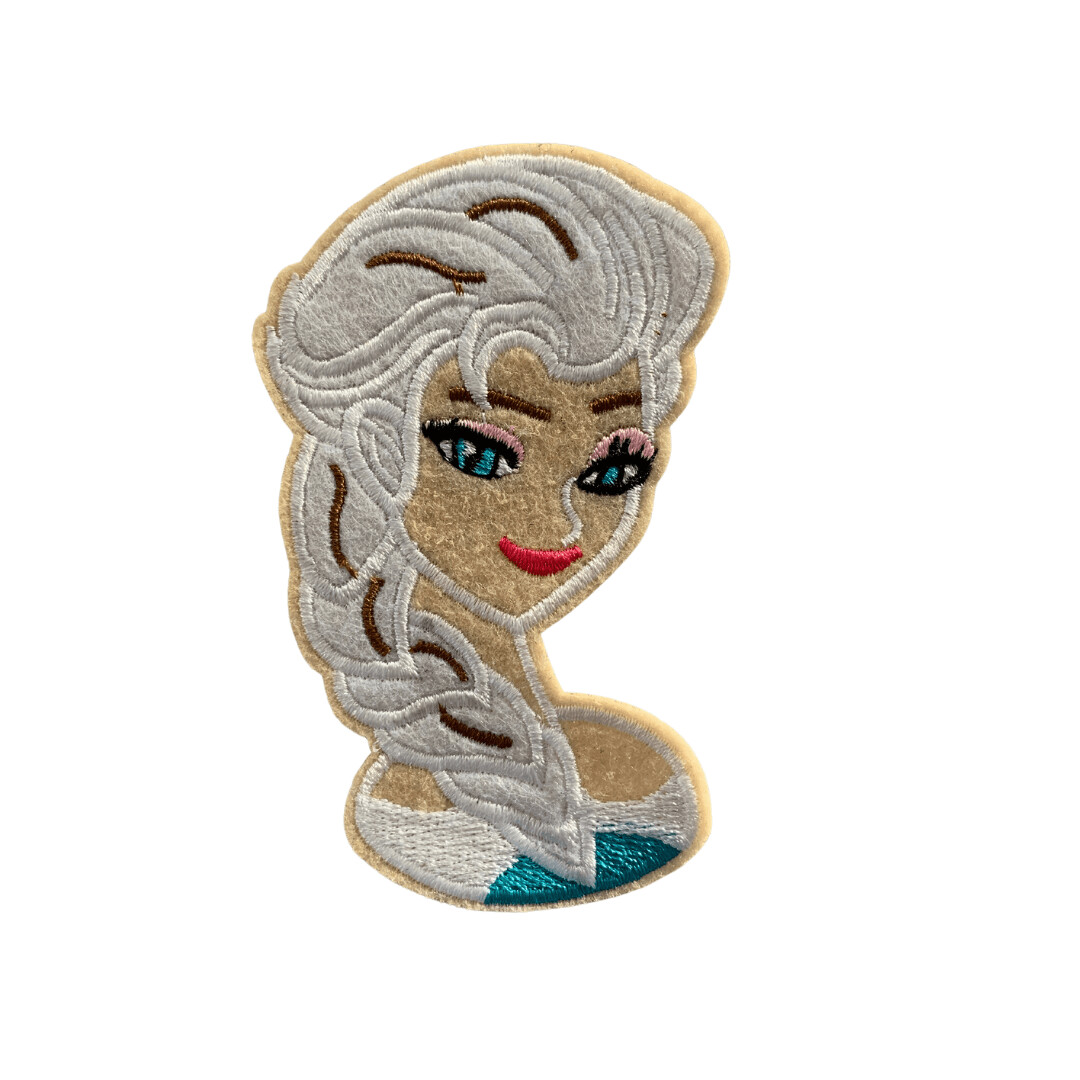 Elsa Frozen strijkapplicatie
