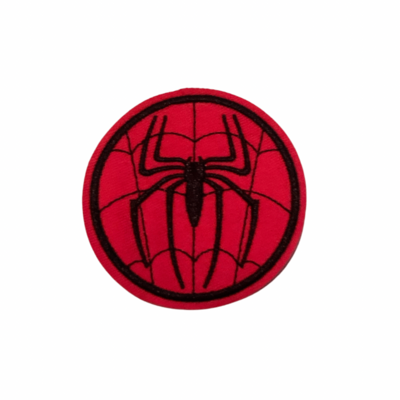 Spiderman logo strijkapplicatie