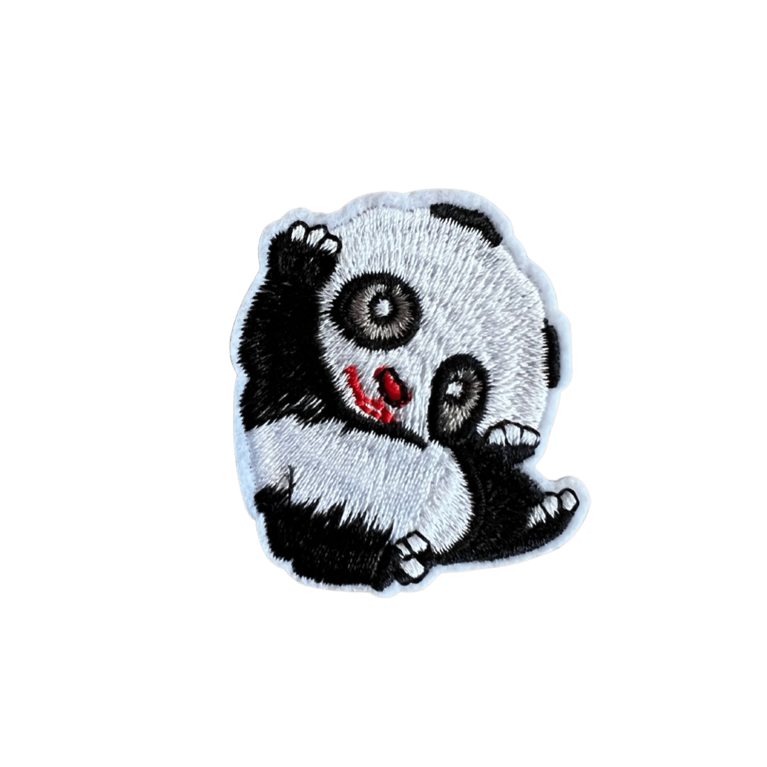 Pandabeer strijkapplicatie