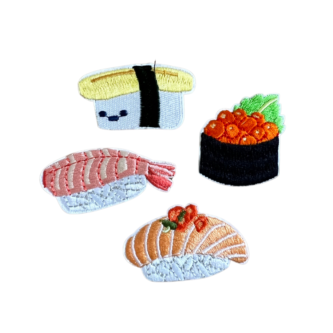 Sushi Set Strijkapplicatie