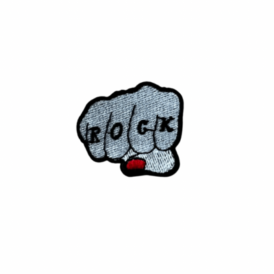 Rock N Roll  hand strijkapplicatie