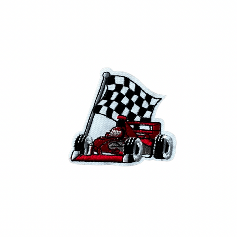 Formule 1 - Race strijkapplicatie