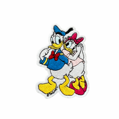 Donald Duck & Katrien  strijkapplicatie