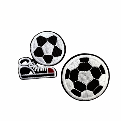 Voetbal sport strijkapplicatie