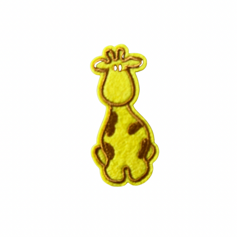 Giraffe Klein  strijkapplicatie