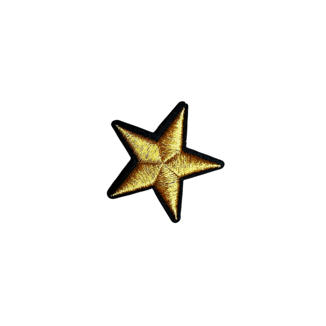 Ster Goud strijkapplicatie