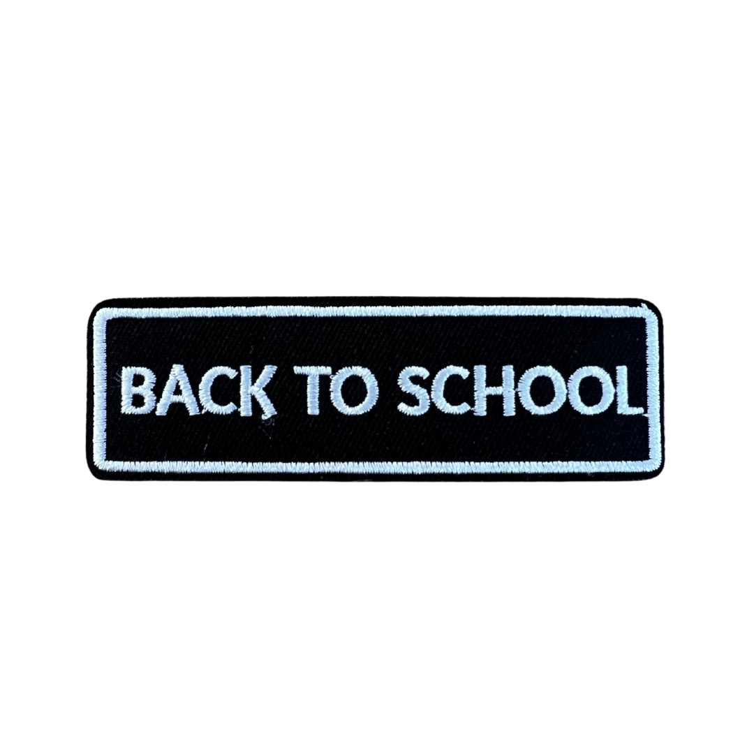Back To School strijkapplicatie