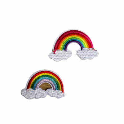 Regenboog strijkapplicatie