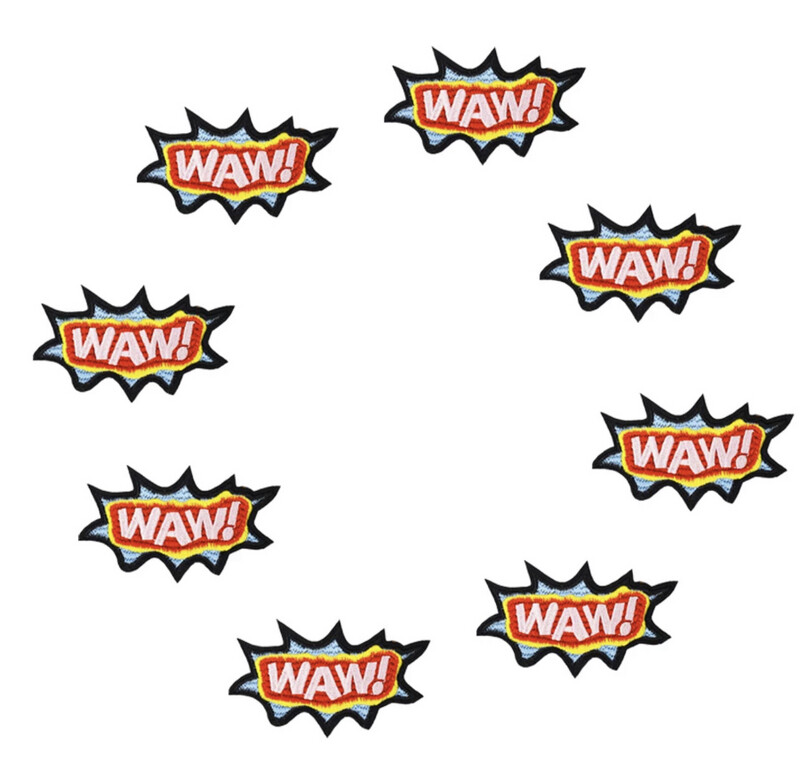 WAW! strijkapplicatie