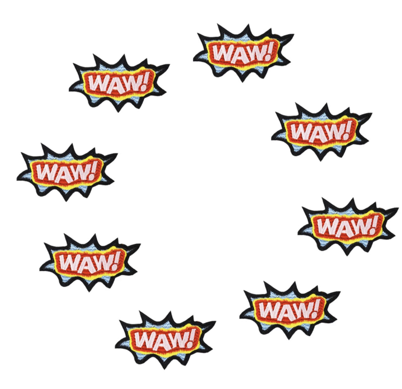 WAW! strijkapplicatie