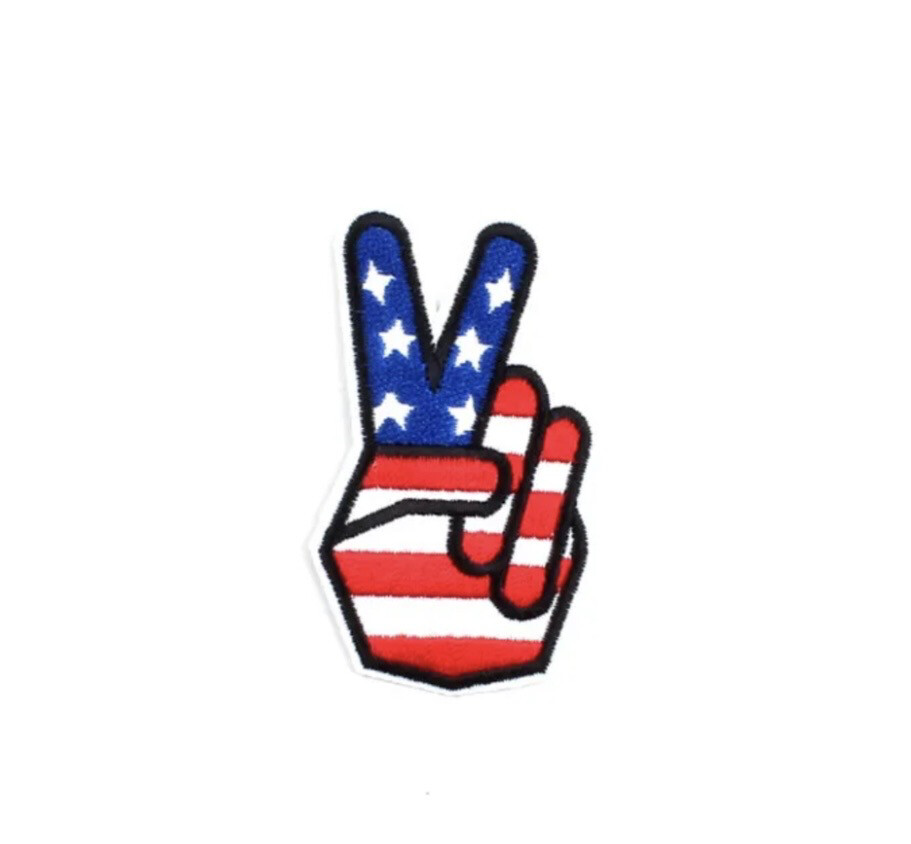 Peace Amerika Strijkapplicatie