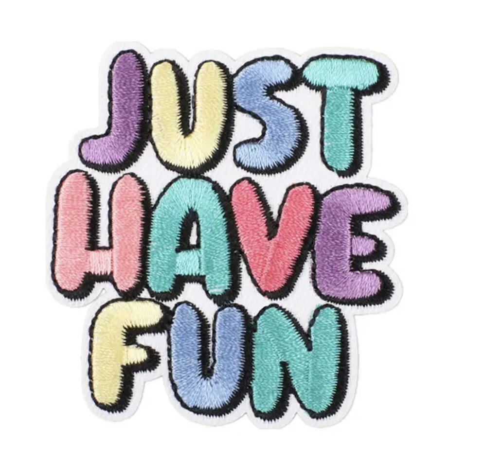 Have Fun- strijkapplicatie