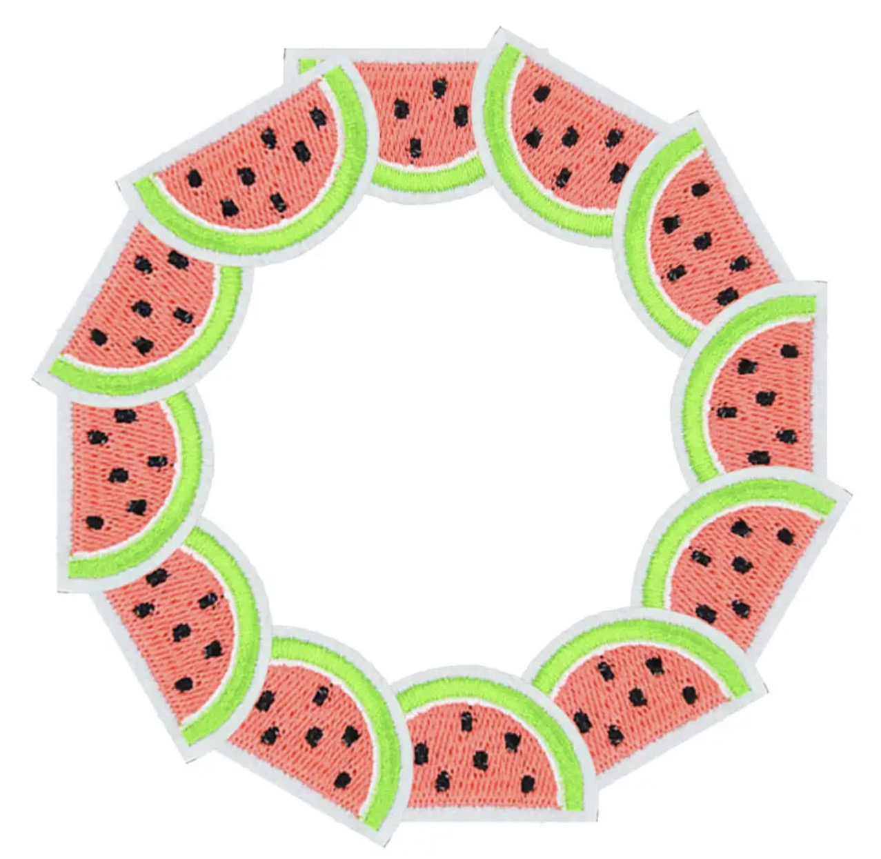 Summer Watermeloen  strijkapplicatie