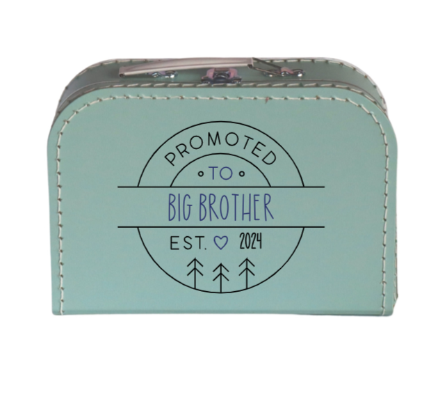 Koffer Mintgroen (25 cm)