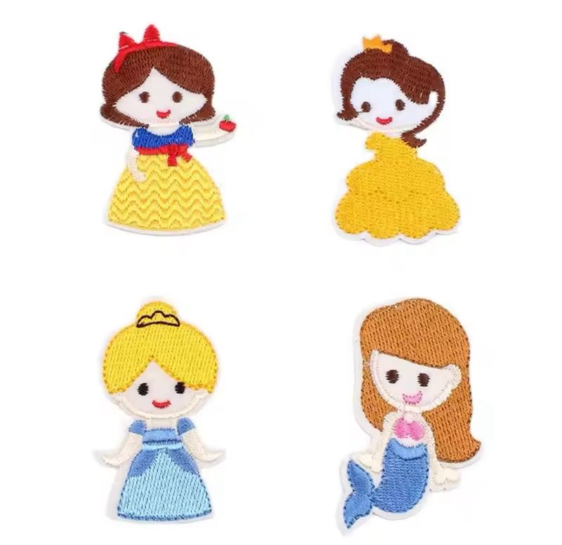 Prinsessen strijkapplicatie