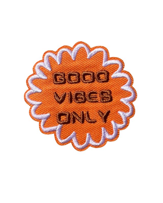 Good vibes only oranje