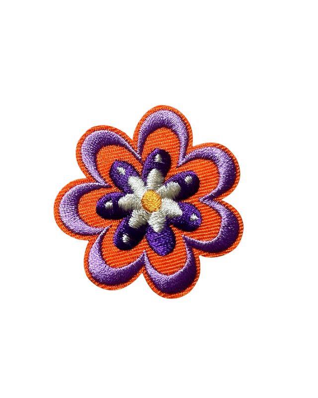 Flower Pastel strijkapplicatie
