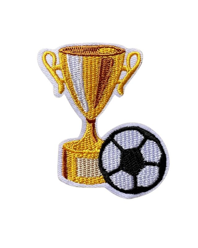Beker toernooi winner strijkapplicatie