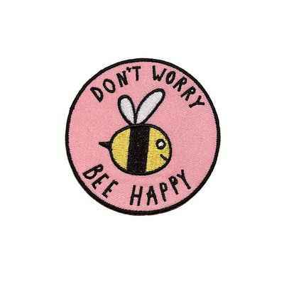 Dont worry be happy strijkapplicatie