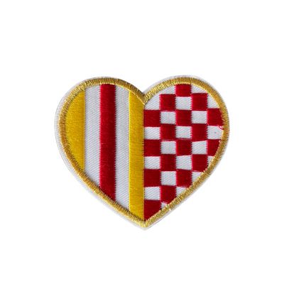 Carnaval hart Oeteldonk Strijkapplicatie