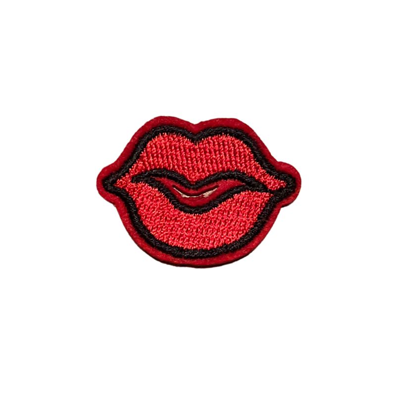 Kus mond strijkapplicatie