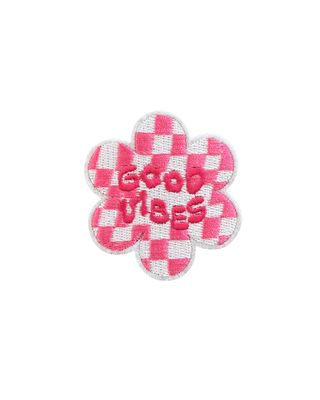Good Vibes Bloem strijkapplicatie