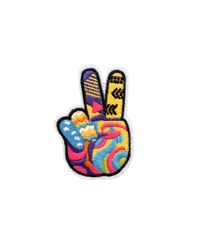 Peace Fingers - strijkapplicatie