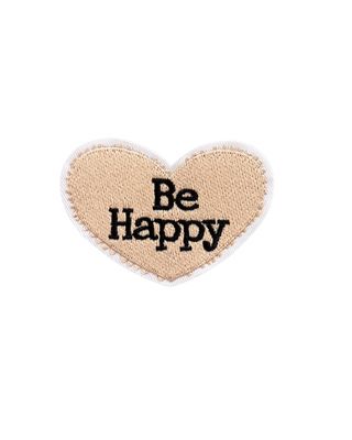 Be Happy Strijkapplicatie