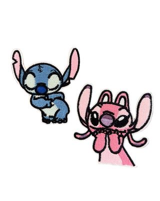 Stitch & Angel Disney strijkapplicatie
