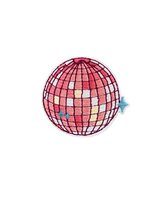 Discobal strijkapplicatie