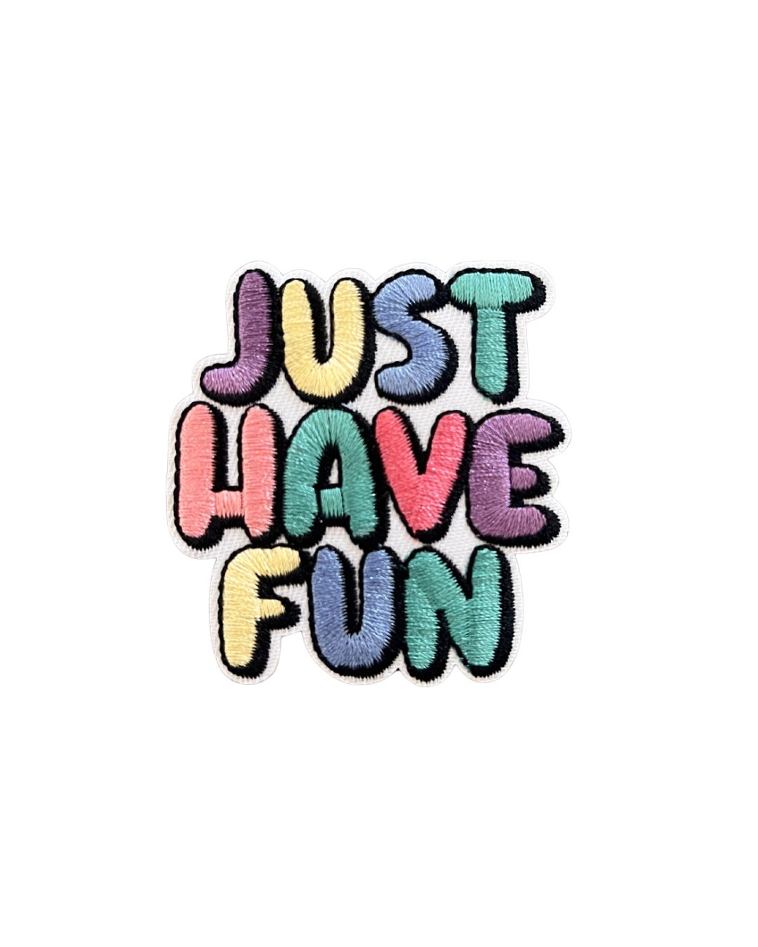Just Have Fun Strijkapplicatie