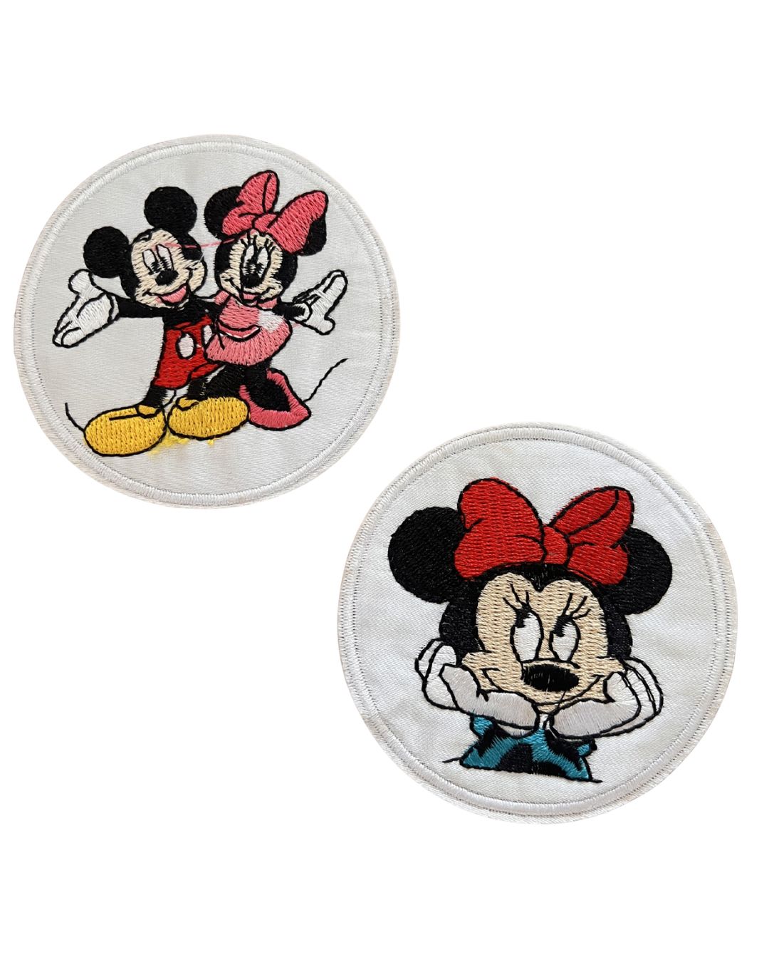 Minnie & Mickey Cirkel Mouse strijkapplicatie