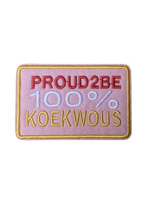 Carnaval koekwous Strijkapplicatie