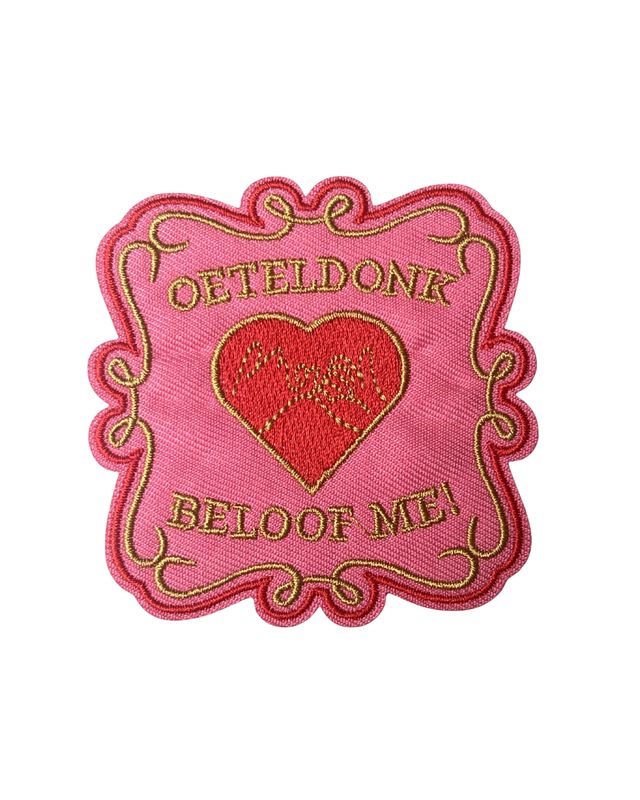 Carnaval Beloof me Strijkapplicatie