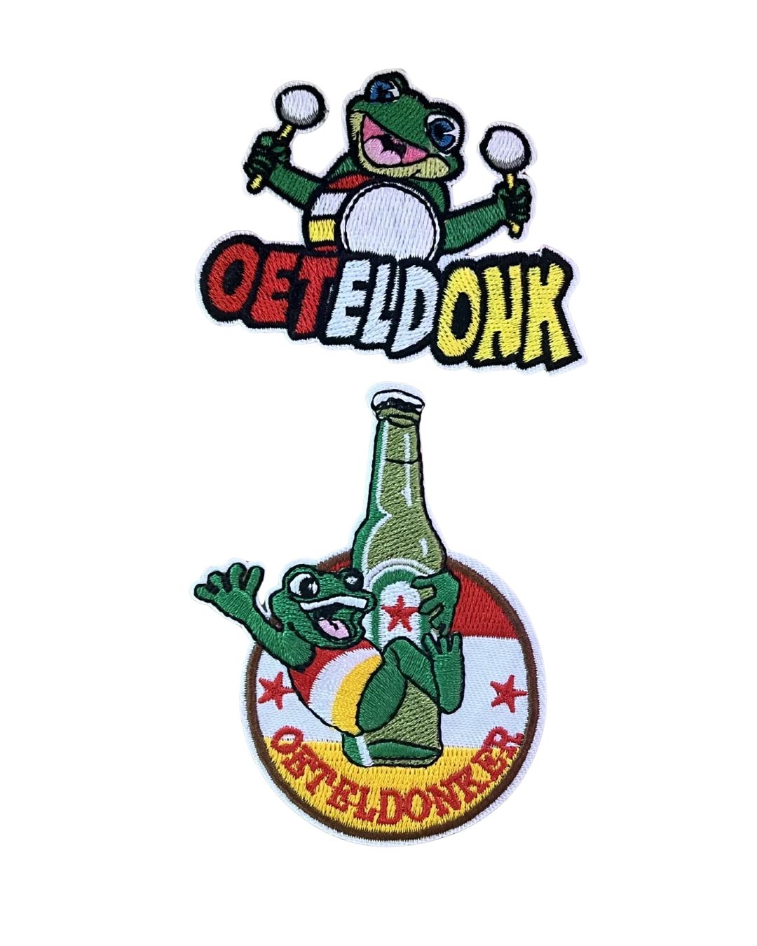 Carnaval Oeteldonk Set Strijkapplicatie
