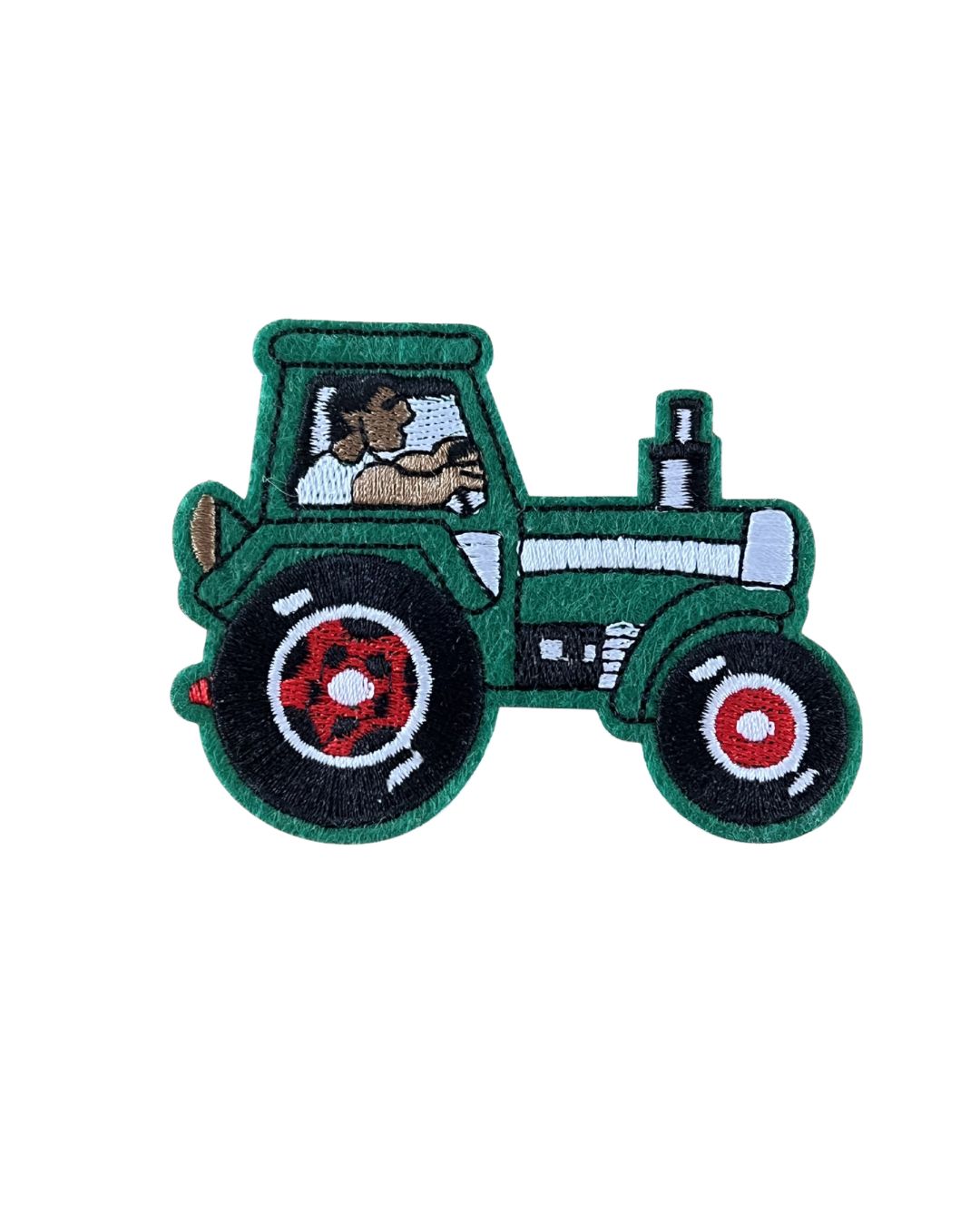 Tractor Groen strijkapplicatie