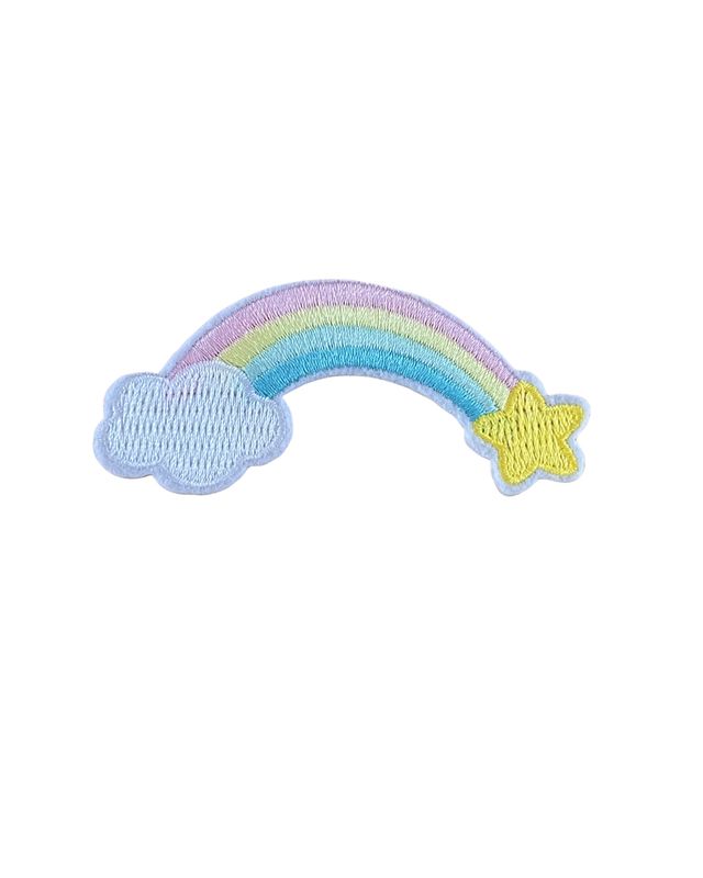 Regenboog Ster Strijkapplicatie