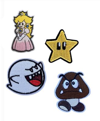 Super Mario Galaxy Figuren strijkapplicatie