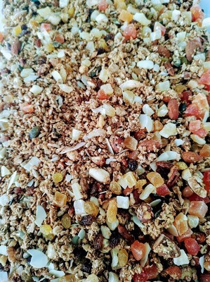 Huisgemaakte granola per halve of volledige kg Huisgemaakte granola per halve of volledige kg