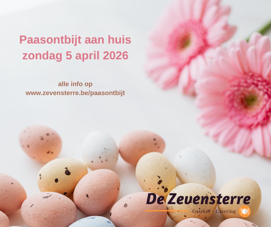 Paasontbijt Deluxe - Paaszondag (5 april 2026)